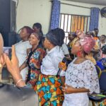 ph church with women infront